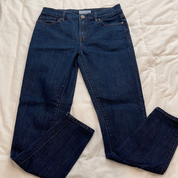 Modern Skinny Hi-Waist Ankle LOFT Jean - Picture 2 of 8